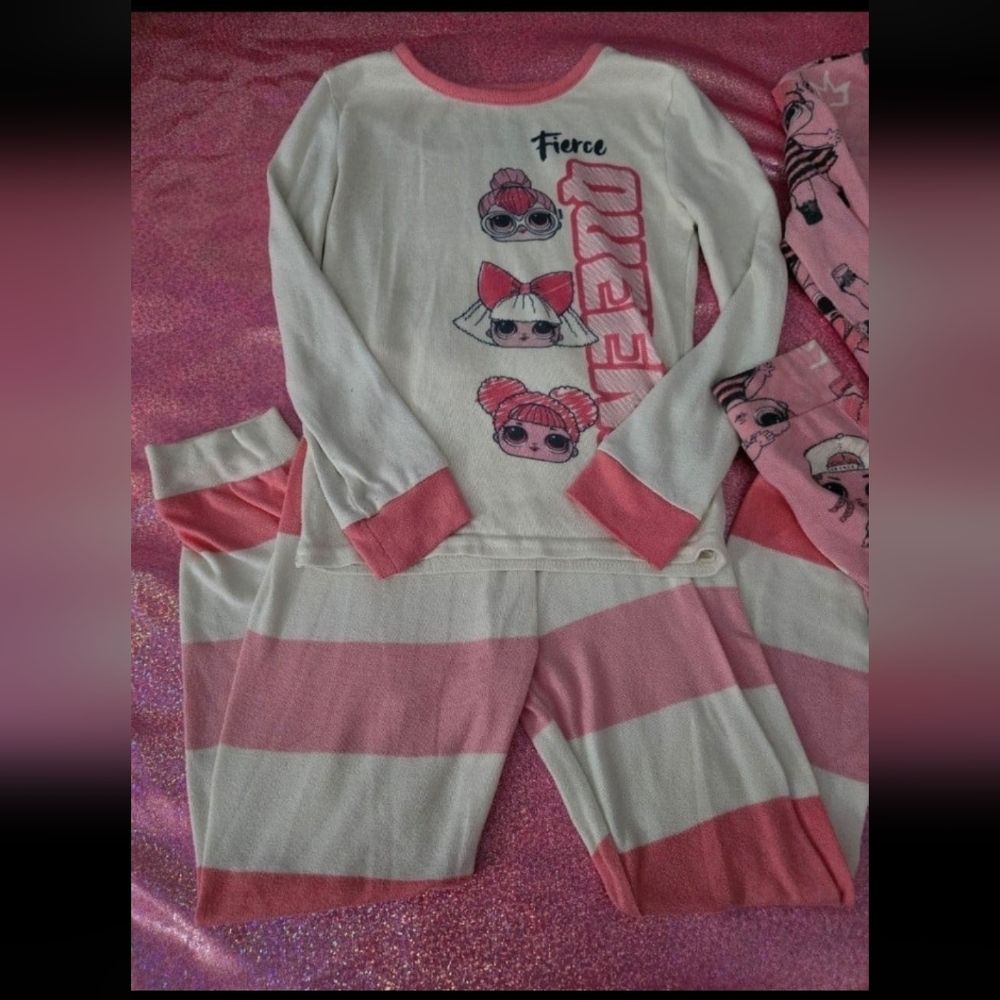 2 pairs of L.O.L Pajama sets! Girls size 6! - Picture 9 of 12